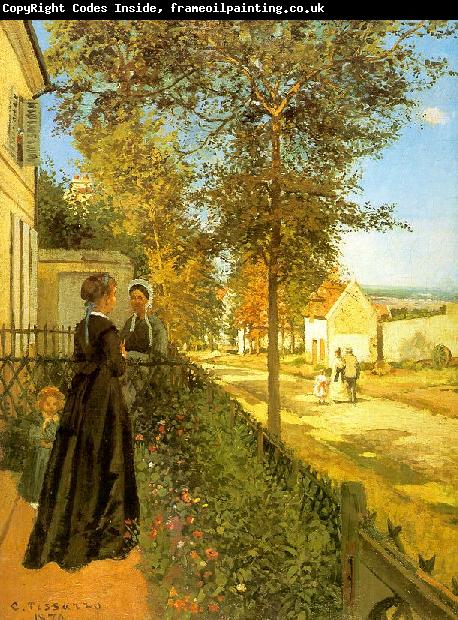 Camille Pissaro Louveciennes : The Road to Versailles
